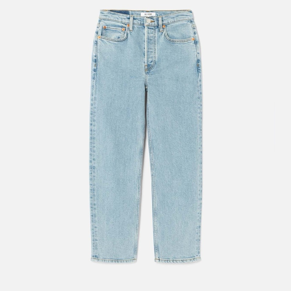 Re/Done 70s Stove Pipe Jeans - Size 30